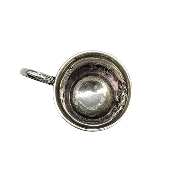 Antique George Angell London Sterling Silver Footed Cup with Monogram #13789 - Picture 6 of 11